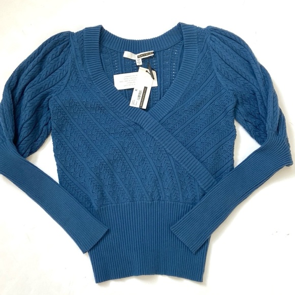 NWT Tracy Reese V-Neck Sweater - Picture 2 of 11